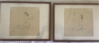 Hawaiian Pencil drawings Dr. Lily E. Smulders 1938