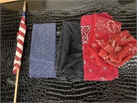 Handkerchief and US flag