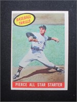 1959 TOPPS #466 BILLY PIERCE BASEBALL THRILLS