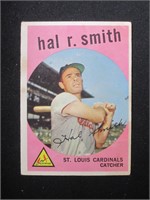 1959 TOPPS #497 HAL SMITH CARDINALS
