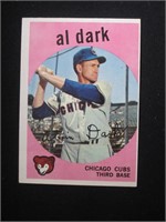 1959 TOPPS #502 AL DARK CHICAGO CUBS
