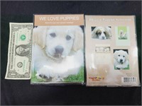 2 Boxes Puppy Note Cards