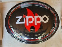 Zippo Lighted Sign