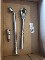 Craftsman 1/2" Drive  Ratchet - 8" and 1"