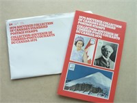 canada timbres 1974 carnet souvenir
  serie