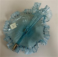 Victorian Style Glass Epergne