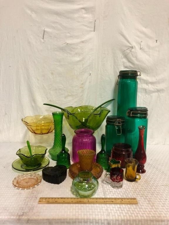 Vintage Glass Variety