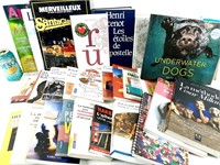 30 livres divers en français, de tout pour tous!