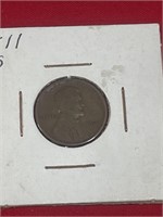 1911 s Lincoln, wheat penny