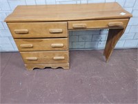 Small wood desk