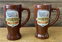 Harley Davidson ceramic mugs