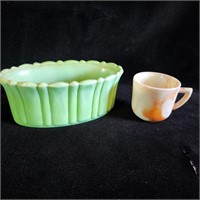 Akro Agate Small Cup & Planter