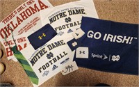 Notre Dame, Oklahoma "Terrible" Towels, Sweat Band