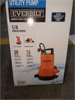 Everbilt 1/4 HP Submersible Utility & Transfer