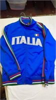 Italy Soccer Zip-Up. Size XXL