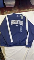 Brigham Young pullover windbreaker. With original