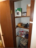 CONTENT OF HALL CLOSET