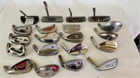 Gold Club Heads Lot Taylor Made Callaway Cleveland