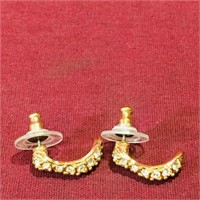 Pair Of Costume Jewelry Earrings