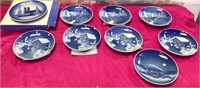 11 - LOT OF 9 COLLECTIBLE PLATES (S284)