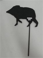 METAL PIG LAWN DECOR 12" LONG