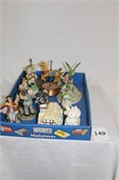 MUSIC BOXES & FIGURINES BOX LOT