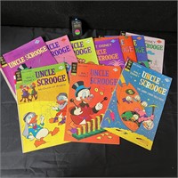 Uncle Scrooge Gold Key Comic Lot