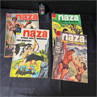 Naza Stone Age Warrior Dell Comic Lot