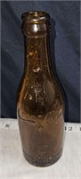 rare brown coke bottle - memphis, tenn. 1913