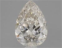 Gia Certified Pear Cut .62ct Si1 Diamond