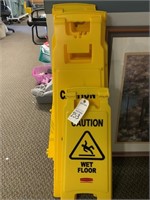 Caution wet floor signs 5 total