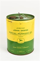 1963 JOHN DEERE SPECIAL PURPOSE OIL 5 U.S. GAL.CAN