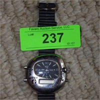 VINTAGE GEO TIME BY CHEVAL SPACE 2000 WATCH >>>>>>