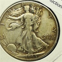 1944 D Walking Liberty 50c