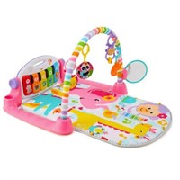 Fisher-Price Deluxe Kick-and-Play Piano Gym - Pink
