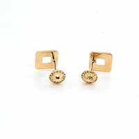 14KT Yellow Gold Earrings