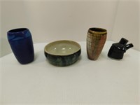 Pottery Vases, bowl, vessel,  local potter