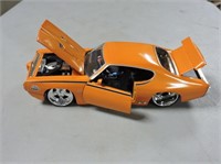 Diecast 1969 Pontiac GTO Judge 8 1/2"L