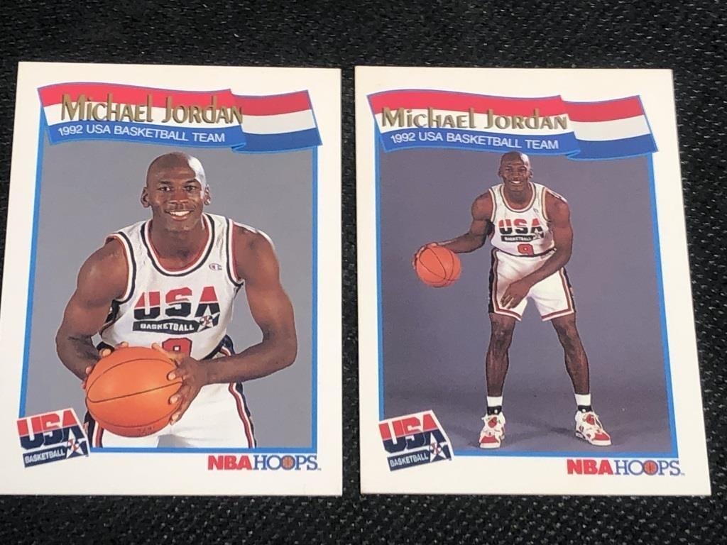Michael Jordan Olympic 1992 Collector Cards