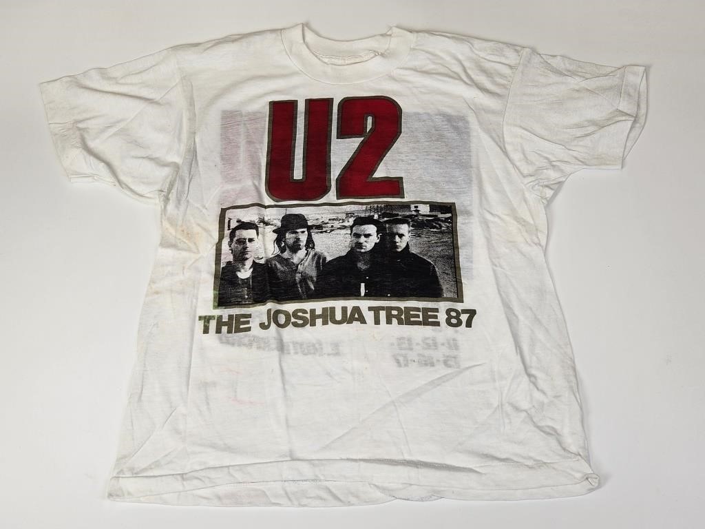 1987 US THE JOSHUA TREE CONCERT SHIRT