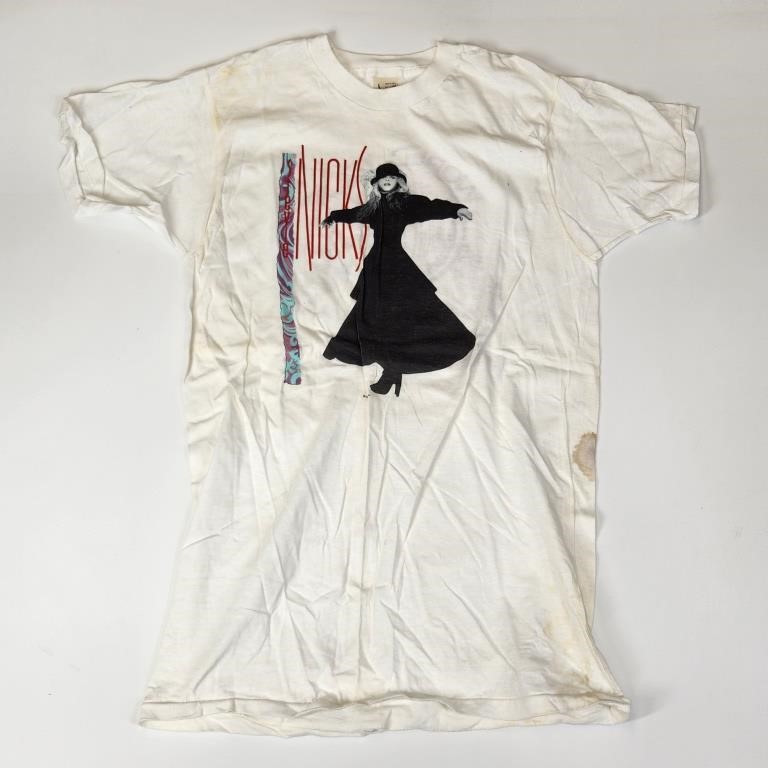 1986 STEVIE NICKS WORLD TOUR CONCERT SHIRT