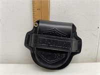 Harley-Davidson Leather Belt Case NOS