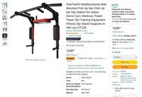 B3173  OneTwoFit Wall Mounted Pull Up Bar - OT126