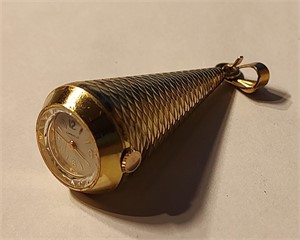 Vintage Caravelle Cone Pendant Mechanical Watch