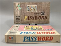 2 Milton Bradley Password Games VTG
