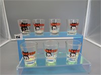 7 Hooters Shot Glasses