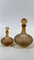 Lot Of Matching Decanters
