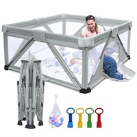 Baby Playpen Foldable  Heyo.Ja (5959) Grey