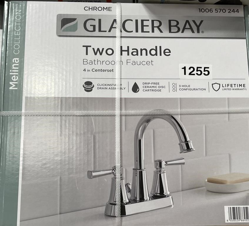 GLACIER BAY TWO HANDLE FAUCET