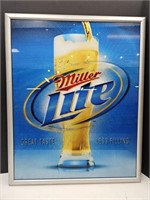 MILLER LITE Beer Advertising 26 X 32" H